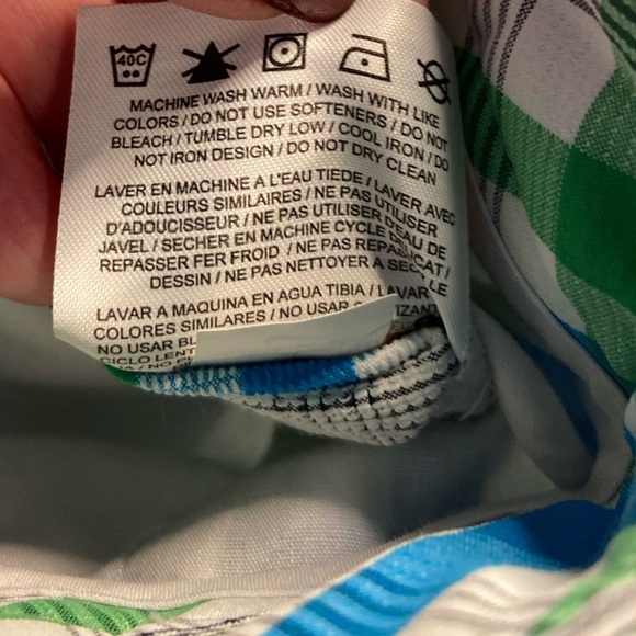 NikeGolf~NWOT~Men’s Bold Plaid Print Dri-Fit Shorts - Picture 15 of 15